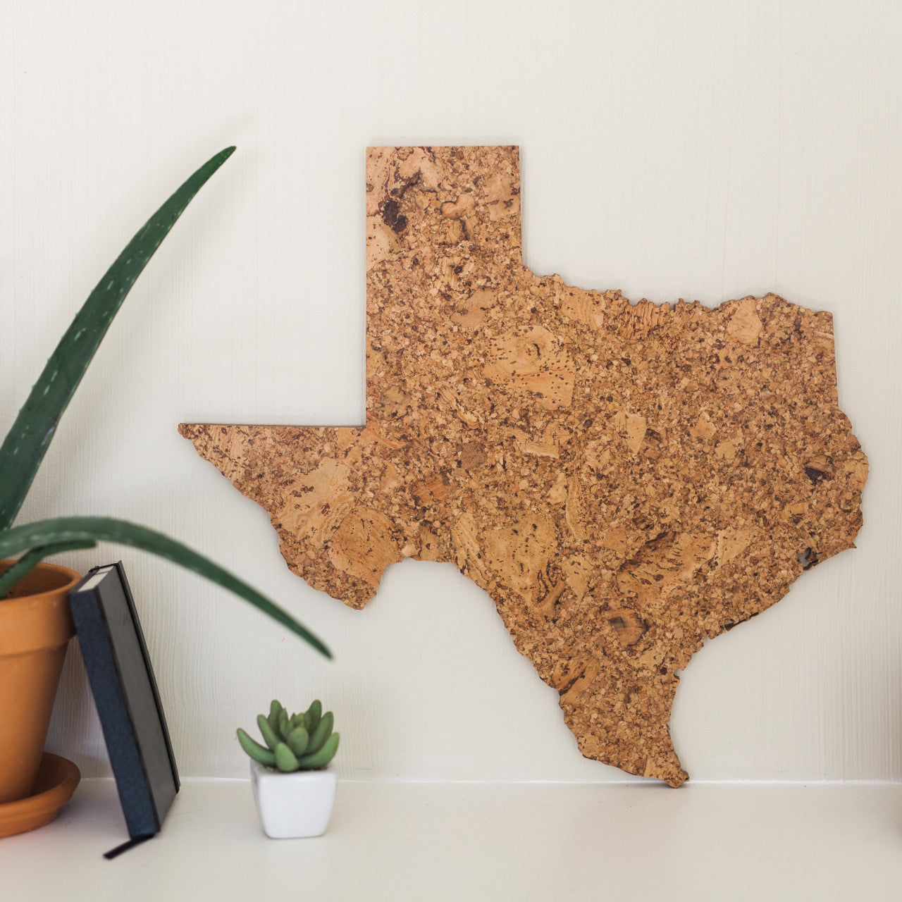 Cork Map of Texas, Wall Decor - GEO 101 DESIGN