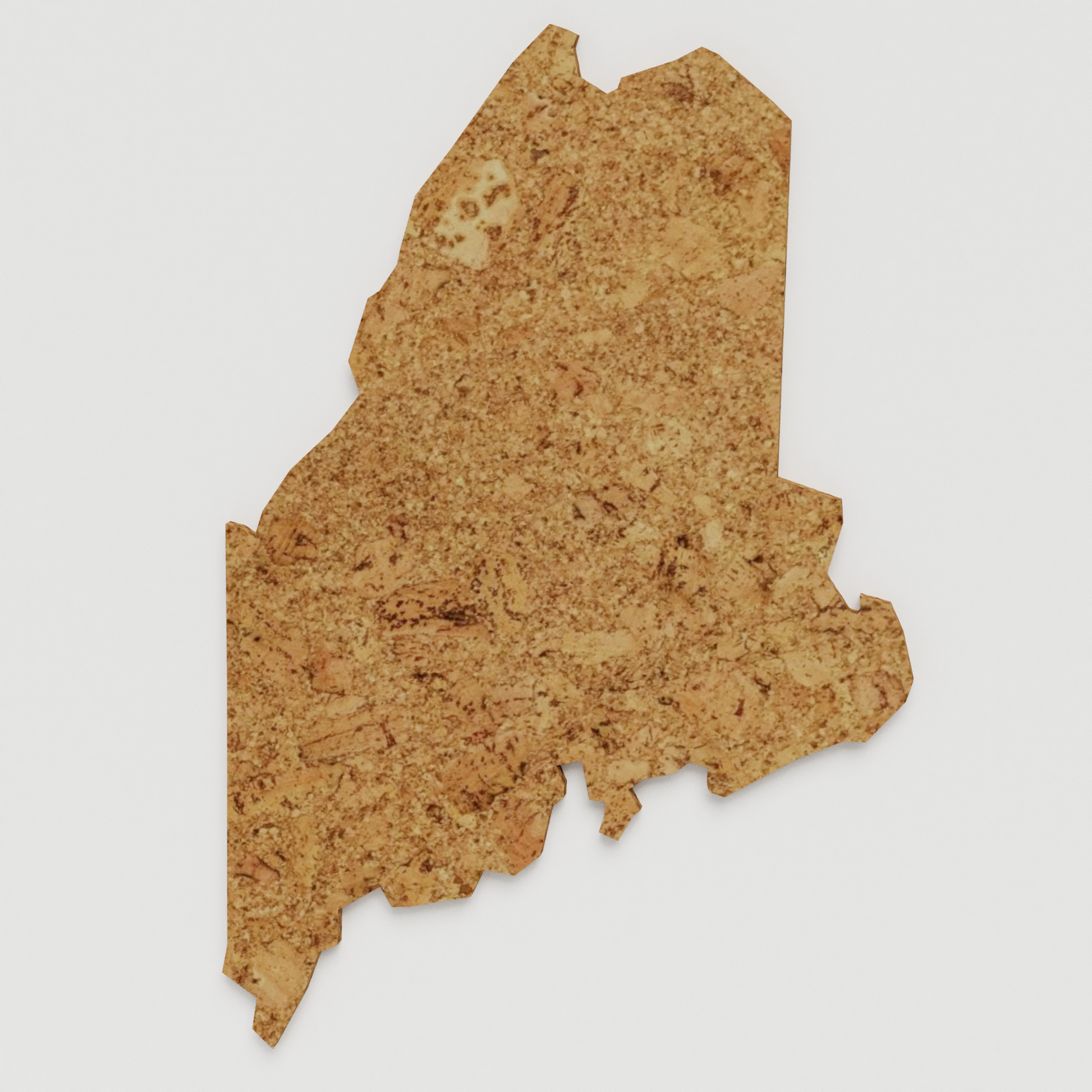 Cork Map of Maine,  - GEO 101 DESIGN