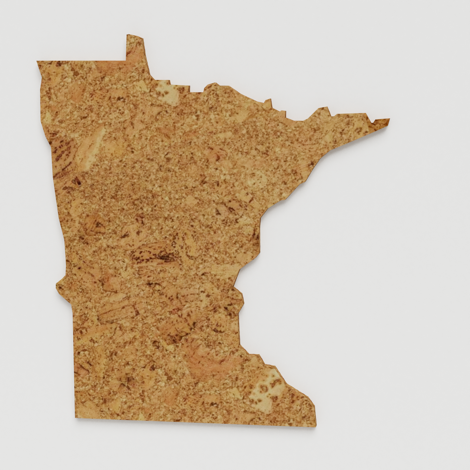 Cork Map of Minnesota,  - GEO 101 DESIGN
